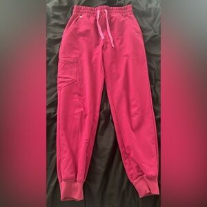 XS/P Hot Pink Figs Scrubs